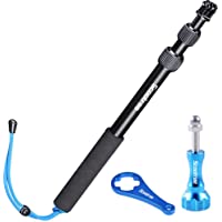 Smatree SmaPole S1- Selfie Stick Telescópico para GoPro Hero 8-7-6-5-4-3-2-1- dji OSMO Action- Aleación- Aluminio…